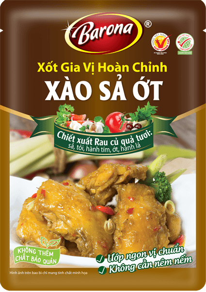 Xốt gia vị xào sả ớt Barona